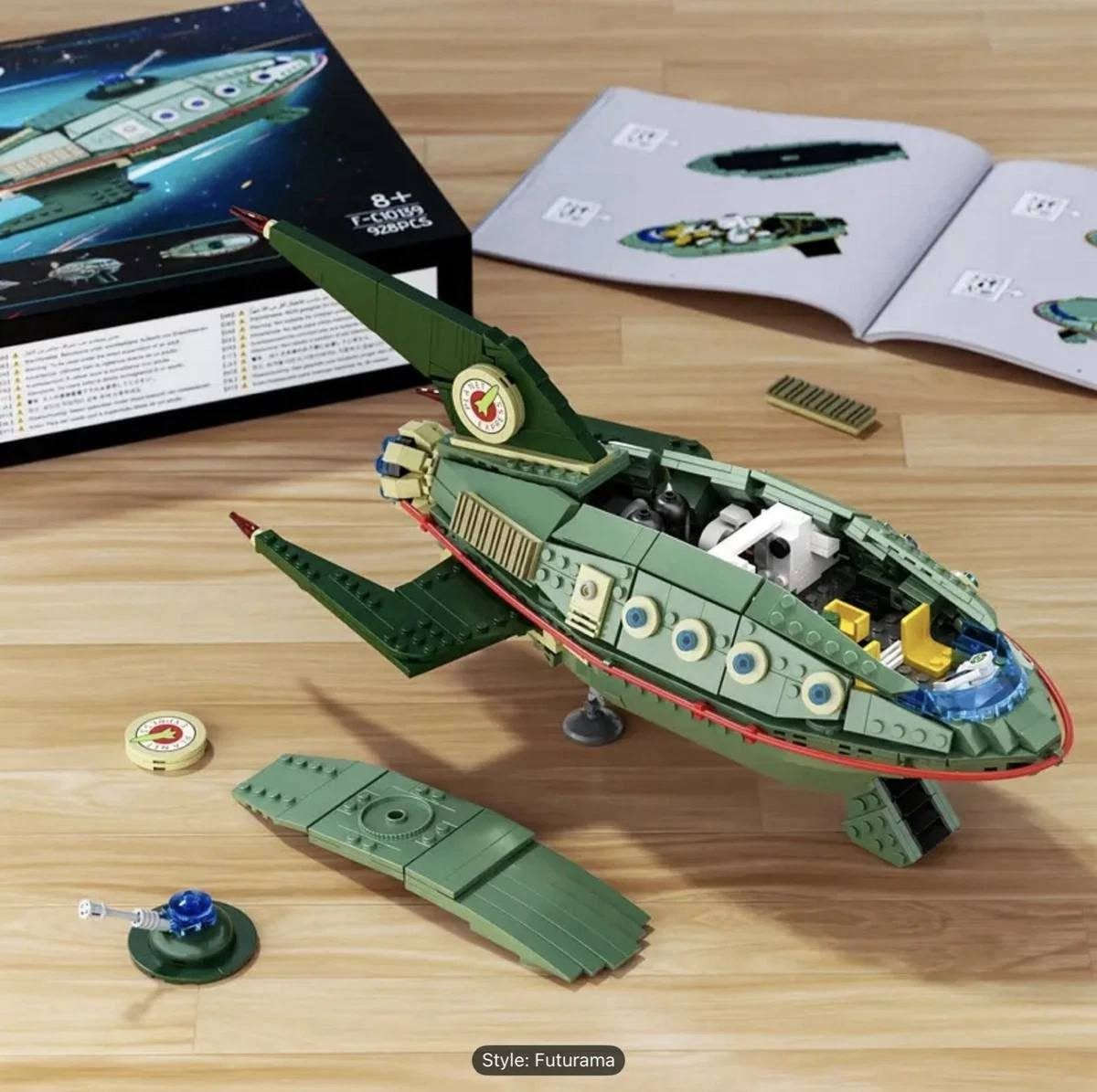 هذه مجموعة بناء Zilintoys المستوحاة من سفينة Planet Express من مسلسل Futurama.
السعر ١٥ الف
تحتوي المجموعة على 928 قطعة وهي مصممة للأعمار من 8 سنوات فما فوق.
تتميز السفينة بهيكل أخضر بتفاصيل صفراء وحمراء،


**إذا كنت صاحب هذا الإعلان وتريد حذفه لأي سبب، رجاءا أرسل رسالة إلى الدعم الفني**