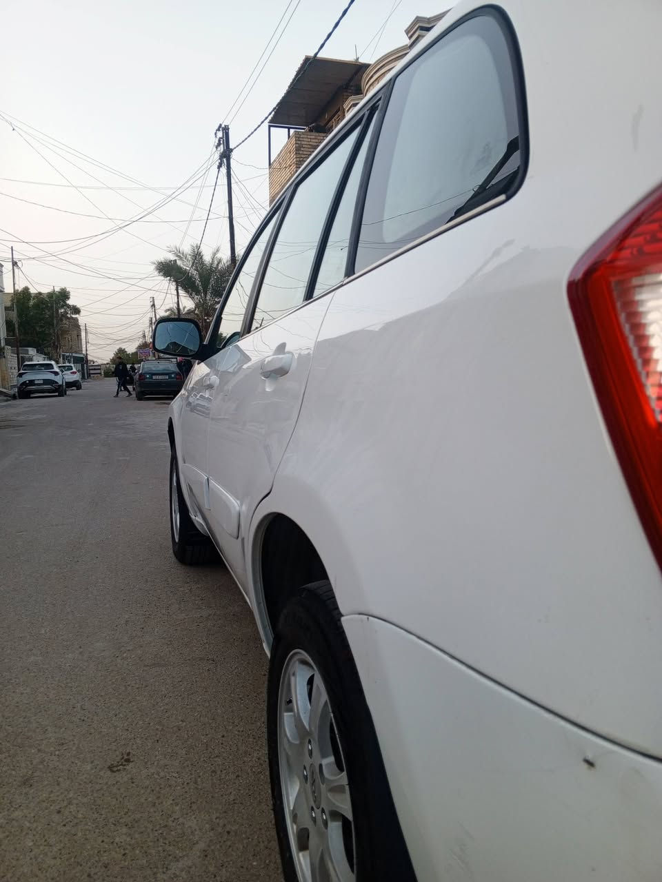 السلام عليكم تيكو موديل12 مراوس رقمها بغداد سيارة مكفولة من ضربة وصبغ عنوان بغداد أو للبيع ***********
