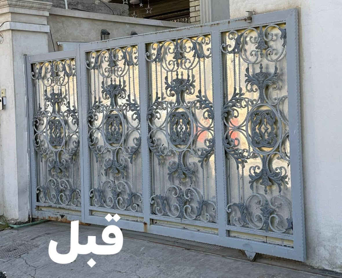 حداده عامله شغل تركي موديلات تغليف باب قديم 
شغل باب جديد موديلات حلوه وإلى بالك 
اتصال على رقم 
***********✏️🤍💯🔥
بغداد حي العامل  قرريب عليه اجيك  بنفس وقت
