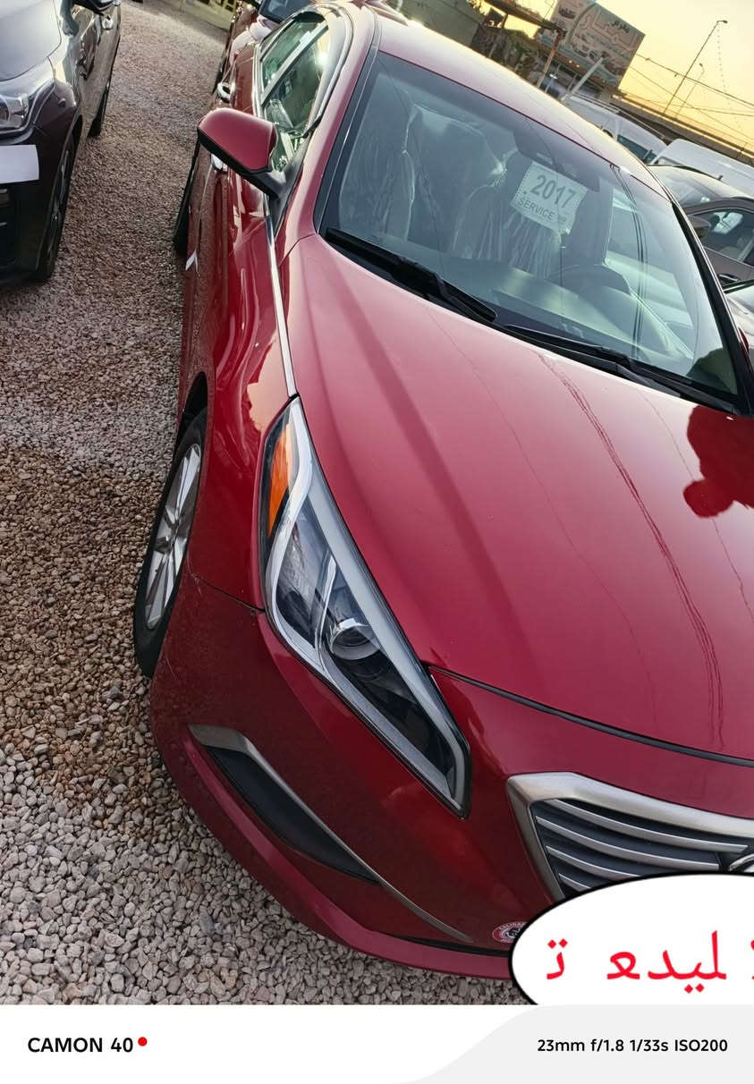 للبيع سوناتا مديل 2017لون أحمر رقم شمالي الاستفسار عالرقم ***********
