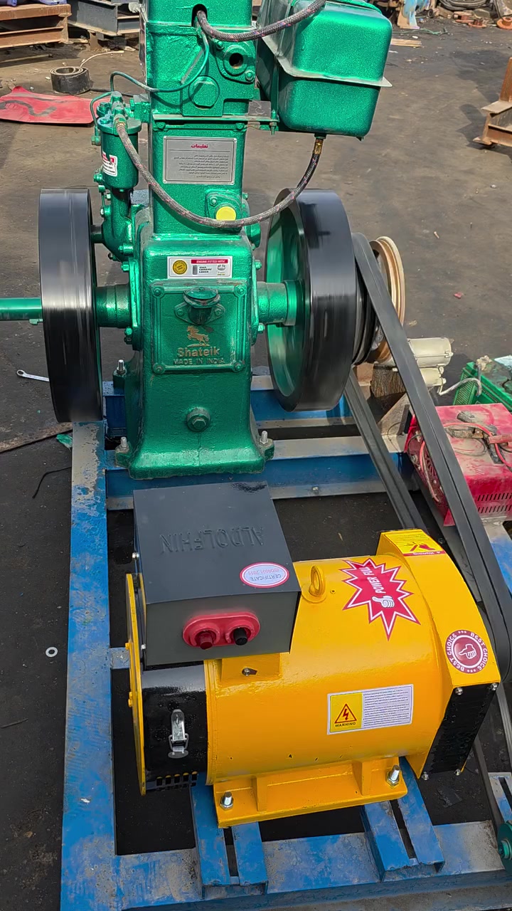 تعلن شركة الساير 
مولدات لستر قايش ٨ حصان 7.5 كيفي 
تشغيل سلف نوع المحرك شاتك 
#السعر ١٣٥٠.٠٠٠ ألف دينار 
العنوان بابل ناحية الشوملي قرب الدفاع المدني 
***********
