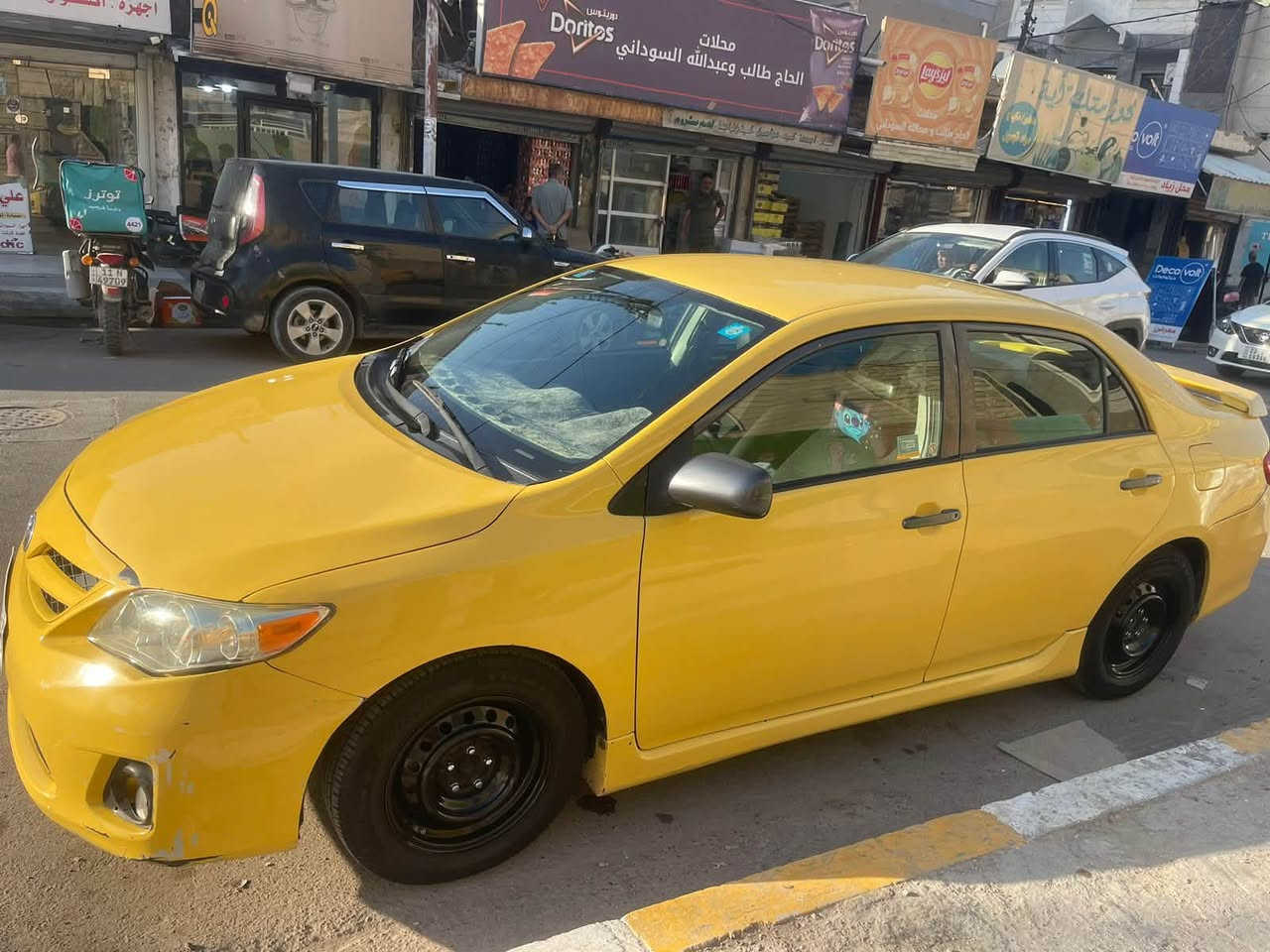 كورلا ٢٠١٠ محدث ٢٠١٣ حادثها مثل ما موضح بل الصوره السعر 90$ ***********
