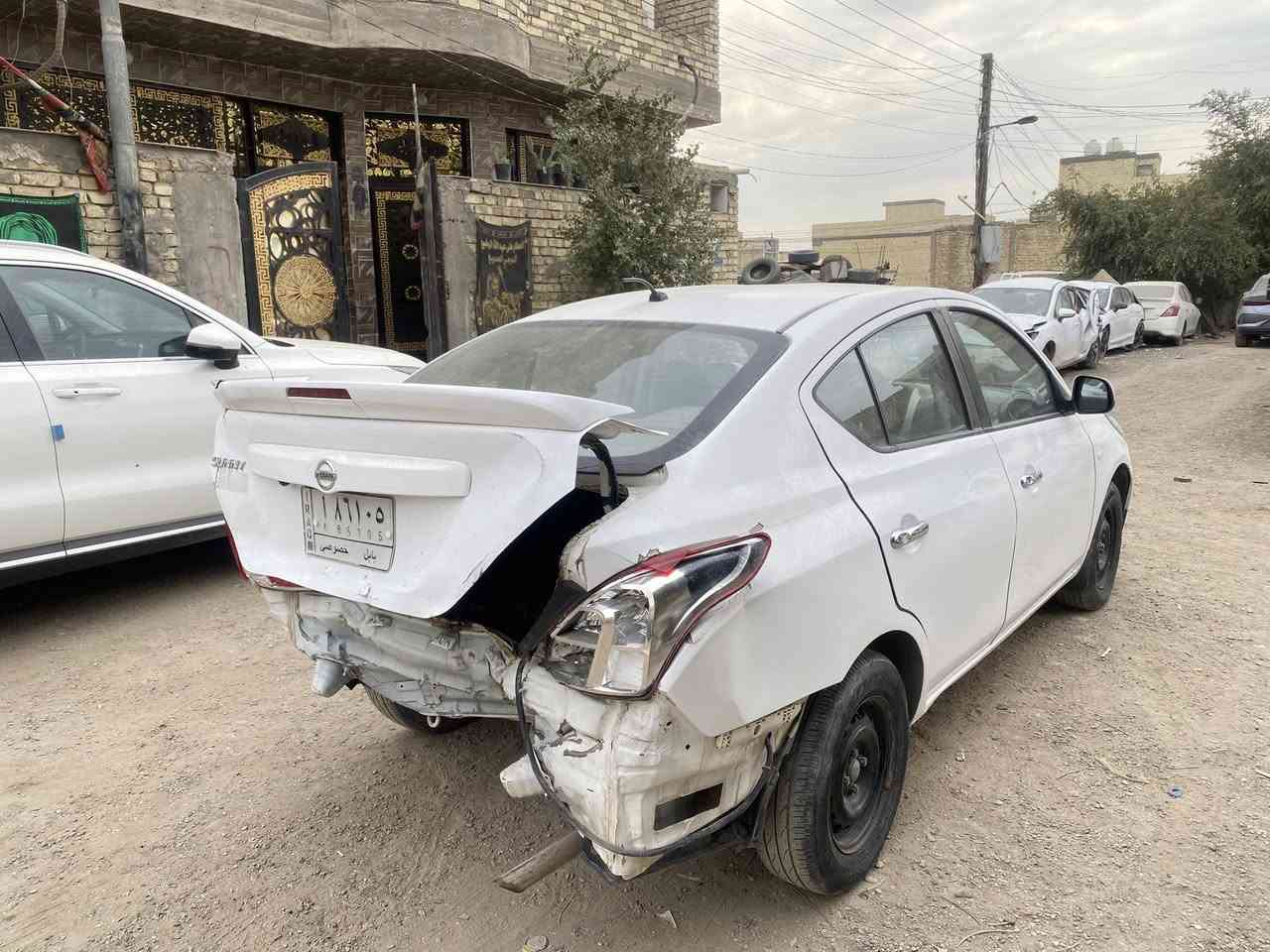 سلام عليكم خوان للبيع نيسان سني الفين 19رقم بابل تحويل مباشر شغاله تمشي تبريد ثلج متضره وبيع على وضعها عنوان بغداد حي النصر رقم الهاتف ***********
