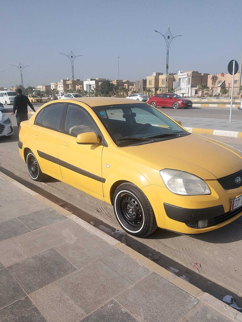 السلام عليكم
كيه ريو 8 للبيع  رقم انكليزي ذي قار بأسمي 
بيه ضربه بالجاملغ الامامي 
وباب السايق مبدل 
السعر 68 
‏‪***********‬‏
