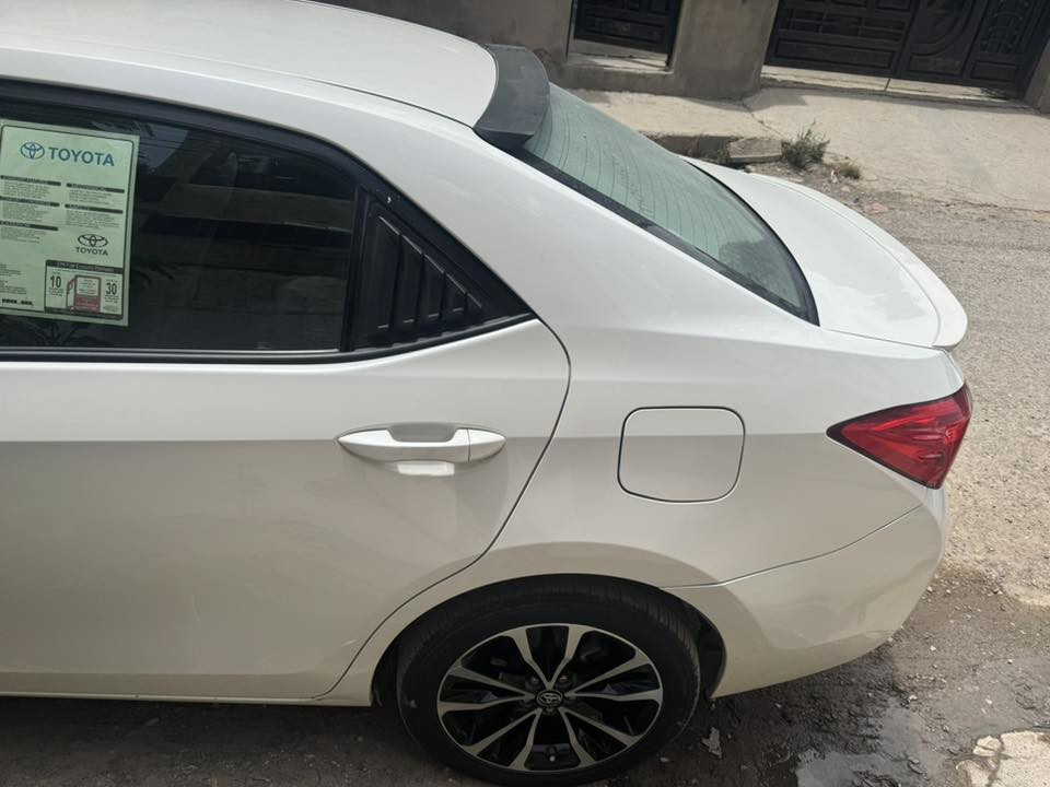 السلام عليكم
كورلا موديل 2019 رقم ديالى الجديد

السعر 144 $ وبيها مجال بسيط حك الجيه

فئه se

بدون ايرباك // بدون شاصي بدون لغد 

مكينة وكير مكفولات 

حداديه كامله صدر امامي وخلفي 

تخم تاير جديد 

بطاريه جديده

دسكات امامي خلفي جديد

تبريد ثلج ويه السويچ

المواصفات

اشاير بلمري

شفتات بلستيرن

تحديد مسار

مانع اصطدام

رادار

مانع انزلاق 

نضام سبورت 

كشنات جلد + مخمل بلادي 

شاشه كبيره

مكاني // ديالى // بعقوبه الجديده

شرط التحويل 

***********
