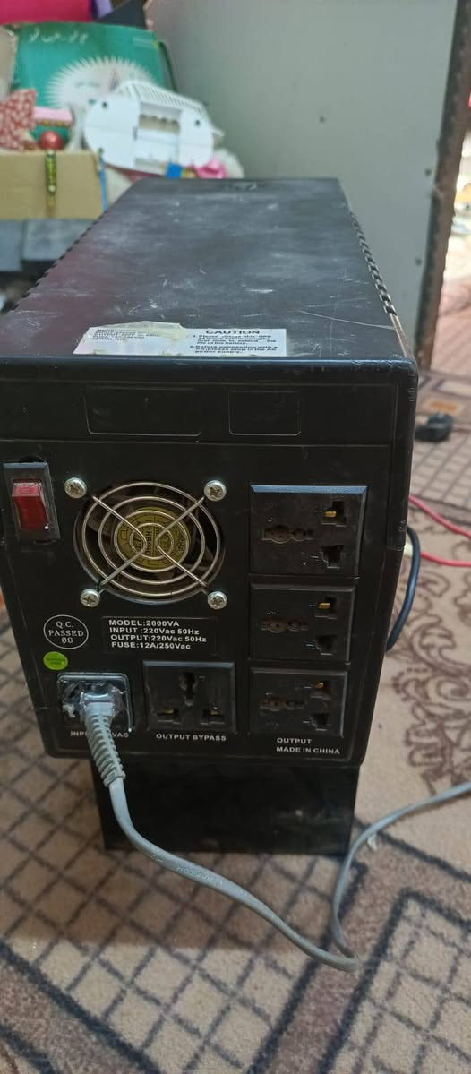 __يوبيس عاكس ال2000واط شغل انبيرين معه مطاريات اصليه 80انبير  24فولت احسن من المولده  بطاريات ديب سايكب الاصليات سعره 250
الرقم ***********
مكاني خور الزبير 
__يوبيس عاكس ال2000واط شغل انبيرين معه مطاريات اصليه 80انبير  24فولت احسن من المولده  بطاريات ديب سايكب الاصليات سعره 250
