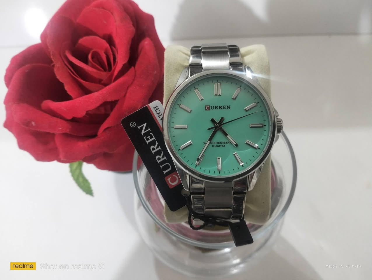عارض خاص ثلاث ساعات بسعر 25الف فقط
ساعة صن بورن (Sunborn) - أناقة وجمال
الموديل: MTP-S50100-31D
نوع الحركة: كوارتز (Quartz)
الزجاج: كريستال ياقوتي والمقاوم للصدأ
المادة: هيكل وسوار من الستانلس ستيل
سعر على الاول(10) تم
كورين الاصلي مينا تفاني اميل لمنوس مضي بلكامل ساعه راقيه وكلاسيكيه كوالتي عالي وزن ثقيل وسعر (10) متوافر توصيل
سيكو كوالتي عالي وزن ثقيل سل ستيل ضد الماء 
بسعر 25الف


**إذا كنت صاحب هذا الإعلان وتريد حذفه لأي سبب، رجاءا أرسل رسالة إلى الدعم الفني**