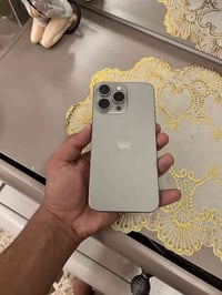 ايفون 15 برو ماكس لبيع ذكرتة 256  بطارية 87 ماستر الجهاز واتر النضافة ...