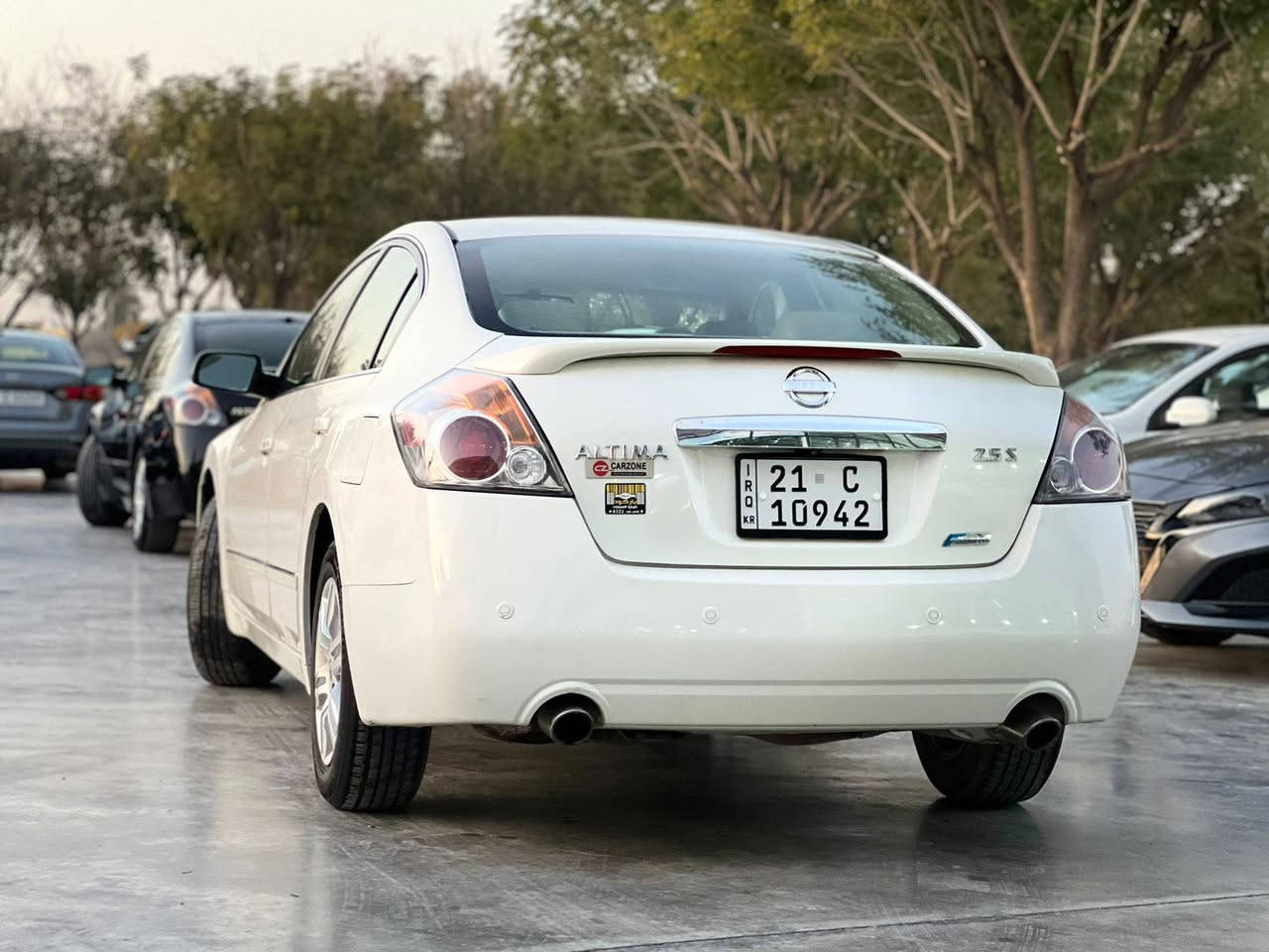 نيسان التيما 2011 فول الفول . اوتماتيك
سلیمانیه . سنويتها 2029 شرط التحويل
فتحه . نظام صوت . كشنات جلد . لايتات زينون
سياره مكفوله لاصبغ ولابااااااارد
گير . محرك . حداديه . تايرات . كلها جديد
***********
عنوان . كلار 
سعر 127 وبيها مجال
