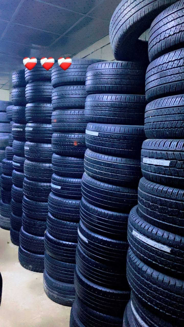 تم بحمد الله وصول وجبه إطارات مستعمل جميع الأحجام من 12/13/14/15/16/17/18/19/20/21/22 عنوان سامراء حي الظباط الأولى مقابل مول الصيني القديم مجاوركماليات ماجد فريد رقم ***********
