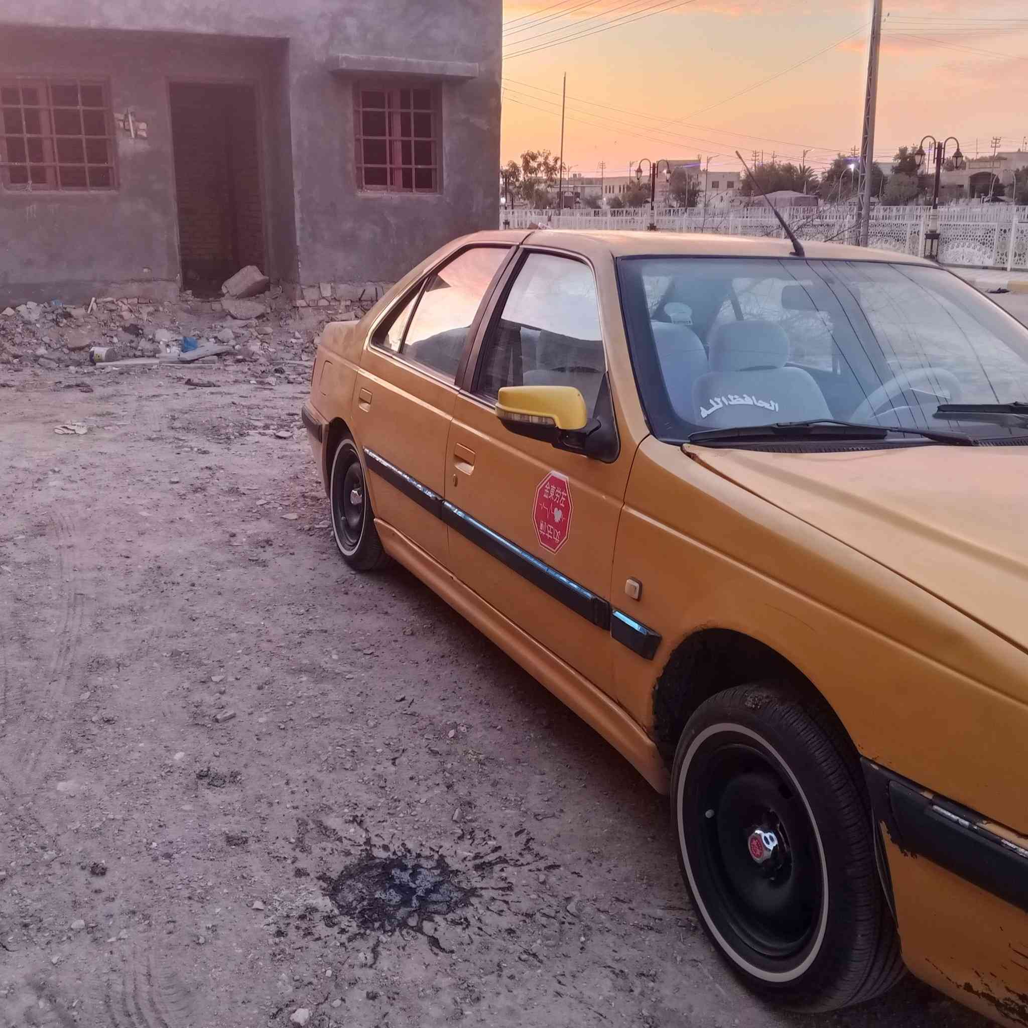 السلام عليكم بيجو موديل 15 رقم بغداد محور كولا بدون راعي مكان ناصريه سوق شيوخ كرمت بني السعيد ***********
