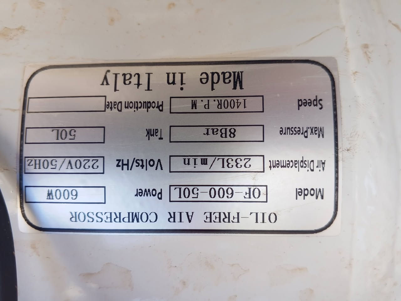 كمبريسر هواء 50 لتر كهربائي جديد سعره 170 ويا صونده عشر امتار الكتان الاصليه ويده مال هوه مشدود وكامل گبل اشتغل يوجد توصيل للمحافضات


**إذا كنت صاحب هذا الإعلان وتريد حذفه لأي سبب، رجاءا أرسل رسالة إلى الدعم الفني**