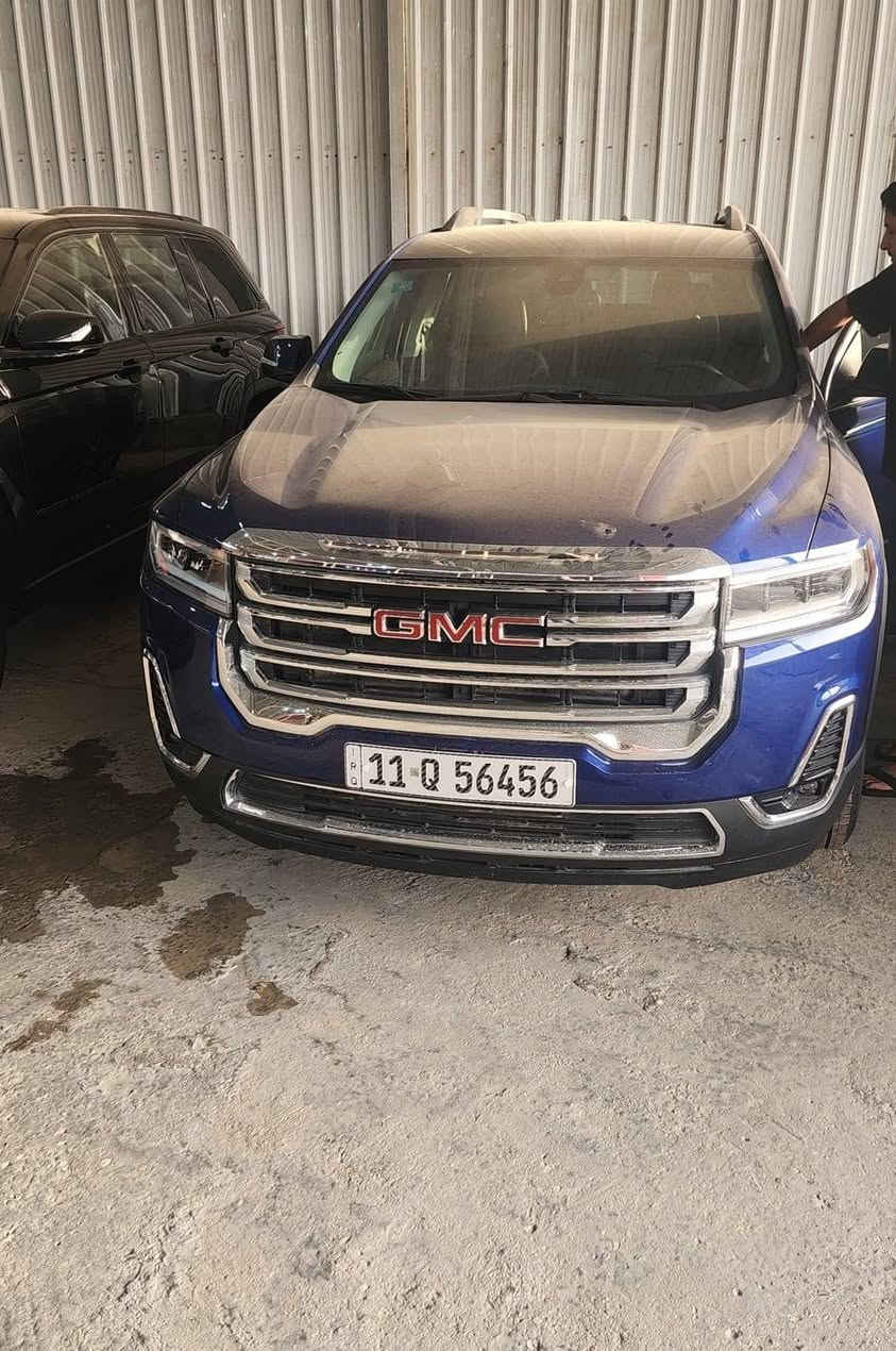 📣 للبيع: جمسي أكاديا 2023 — بحالة ممتازة!الموديل: 2023النوع: جمسي أكاديا (GMC Acadia)محرك ٦سلندر v6 🔴الحالة  الفنية: كفالة عامة وشاملة (شاصي، محرك، كير، إيرباغ،) من أي حادث أو صبغ.الملاحظات: السيارة وارد (تقرير غرق بسيط)، وتم عمل صيانة شاملة لها بالكامل وجاهزة للاستخدام الفوري دون الحاجة لأي مصاريف.✨ 🛡️ كفالة عامة من الحوادث والضرر الميكانيكي.🛋️ مقصورة داخلية واسعة ومريحة مع أحدث التقنيات.المسافة المقطوعة: [45km]السعر المطلوب: [285]📍 الموقع: [ذي قار]📞 للتواصل والاستفسار (***********):  مواصفات SLT
