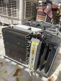 مكيف نشنال ياباني  قرصه شركة نظيف ثلاجه المكيف ميتواجه من البرودة وع ا...