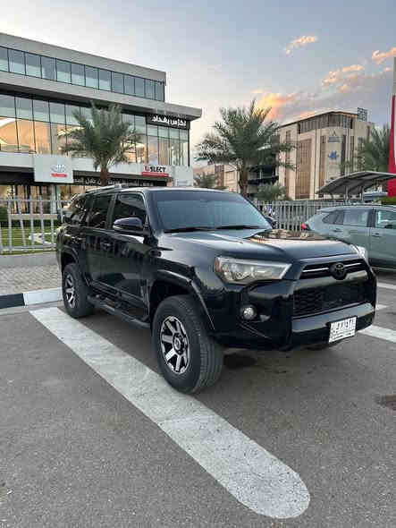 السلام عليكم 
شونكم شباب
فور رنر 2020  sr5  بريميم فول 
فور ويل 
جلد
فتحه
كشنات كهرباء وبصمه 
حادثها ربع جاملغ فقط 
والايرباكات كلها راجعه سستم وعل فحص 
ماشيه 72 الف 
السياره جديده جدا 
مكانها السياره السيديه
سعرها 29 الف وبيها مجال 
الاتصال ***********
