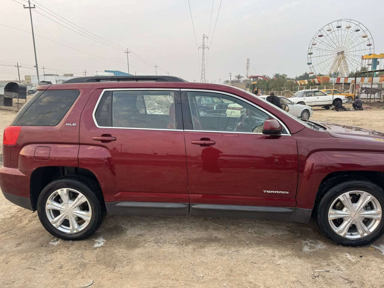 جمسي تيران موديل 17 رقم ذي قار انكليزي تحويل مباشر  وارد امريكي حادثها جاملغ وبنيد تبديل وجاملغ الثاني بيه صبغ ولباقي كلها كفاله ع الشرط كير ومكينه كفاله تبريد ثلج  حداده جديده مكينه 6 اسرندر المرغوب  سياره جاهزه وجديده  سعرها 118.  وبيها مجال.  امراوس حسب القناعه مكاني ناصريه سوق الشيوخ الشراي يتصل ويدلل ***********
