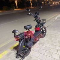 دراجه شحن جديده 5 بطاريات + بلوتوث + حساس + بصمه + سوجين + الدراجه ما ...