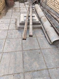 حديد شخاطه مستعمل  (طول 3متر عدد7 )  ( طول 6متر عدد2) ستفسار عل رقم 07...