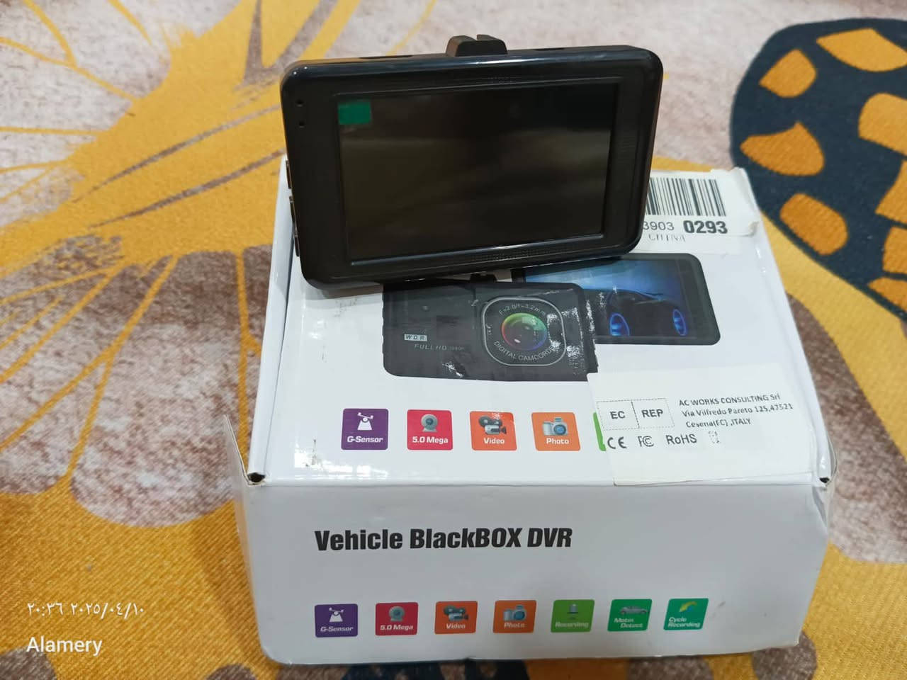 داش كام...
كامرة مال سيارة مال حوادث جديده مع ملحقاتها والرام السعر ٣٠الف


**إذا كنت صاحب هذا الإعلان وتريد حذفه لأي سبب، رجاءا أرسل رسالة إلى الدعم الفني**