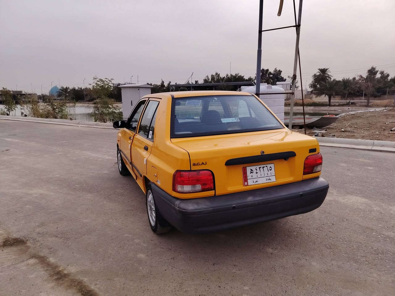 سلام عليكم سايبه موديل18 جاملق وباب بيهن صبغ غاز بانزين ايرانيه مكينه كير مكفولات تبريد تتفئه  شغال مدوشمه كاعيه وكشنات مكان سياره بغداد ***********
