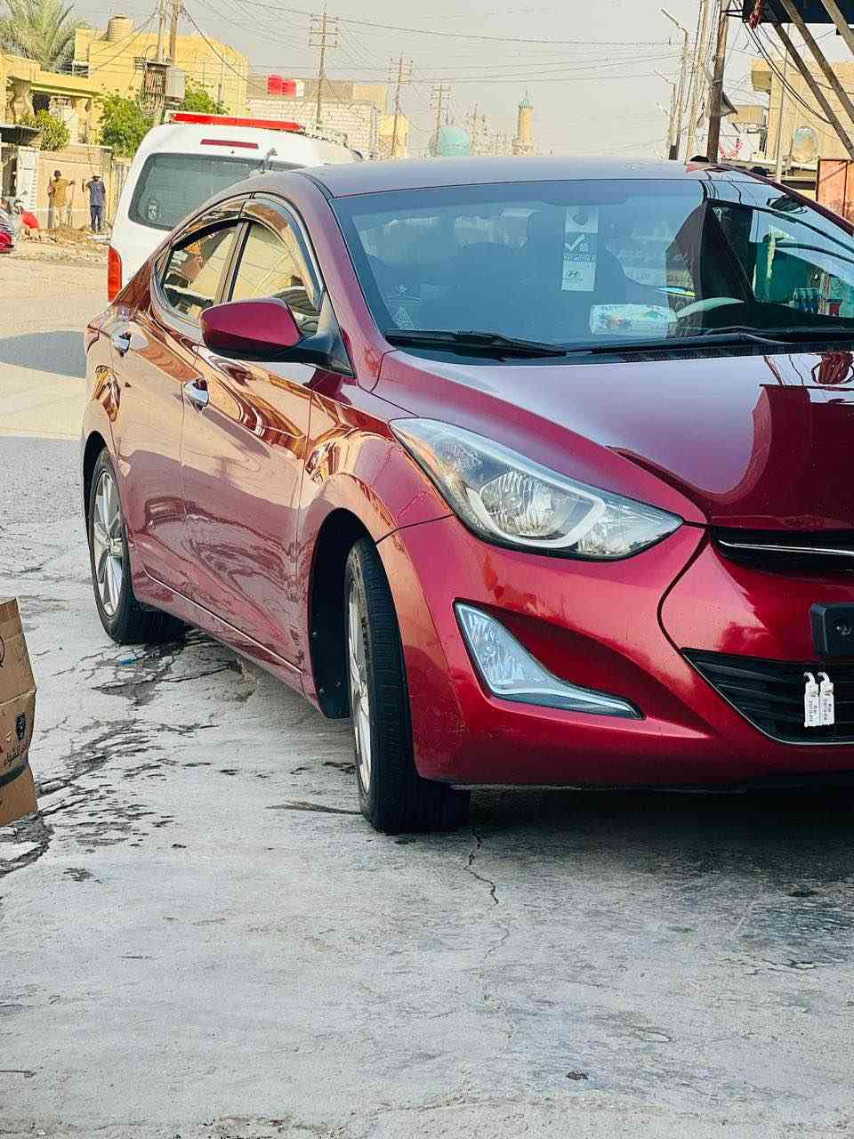 السلام عليكم النترا 2016 امريكي
سيارة حلو ونظيفة داخلة من امريكا بدون حادث فقط تخريب وهنا بالعراقي صاير بيها جاملغ امامي نصة بس
محرك مكفول  تبريد تدفئة تايرات حدادية باتري جديد 
ماشية 165 رقم بابل باسمي شرط التحويل مواصفتها نص فول تحكم ستيرن جهتين كامرة نظام ايكو كهربائيات كلها شغالة سعرها 125 وبيها مجال مكانها بابل 
*********** حلة, بابل
