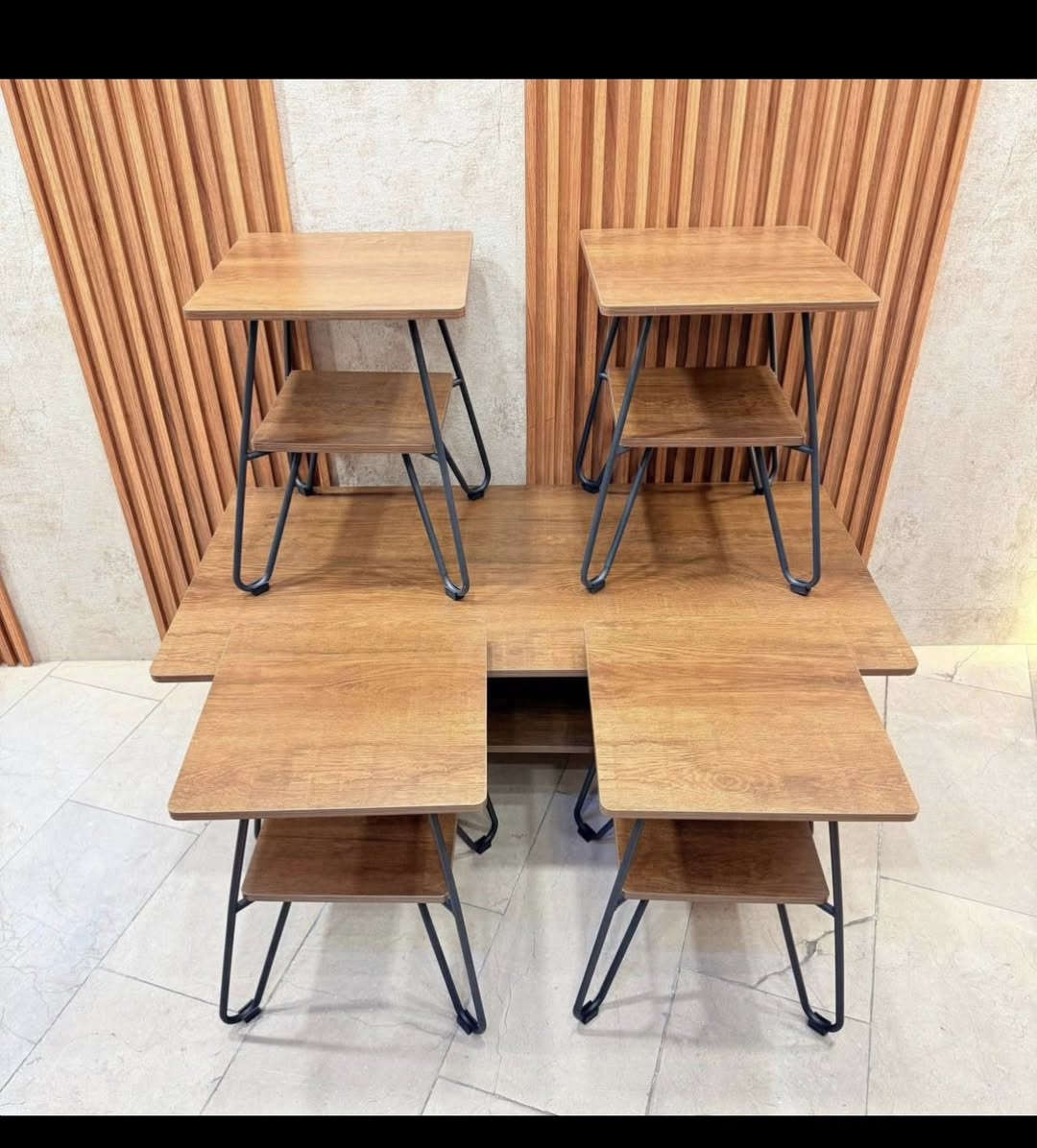 سيت طبله 4+1 سطح خشب Hdf
رجل حديد صبغ حراري 
قياس الطبله الكبيره 
ارتفاع 45 سم 
عرض 60 سم 
طول 120 سم 
قياس الطبله الصغيره 
ارتفاع 50 سم
عرض 40 * 40 سم مربع 
السعر 140 الف     للاستفسار خاص


**إذا كنت صاحب هذا الإعلان وتريد حذفه لأي سبب، رجاءا أرسل رسالة إلى الدعم الفني**