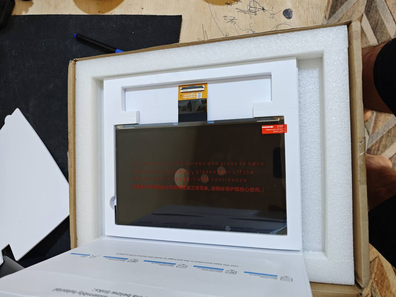 شاشة LCD أحادية اللون بدقة 12K من شركة ELEGOO.التوافق: مصممة خصيصًا للاستخدام مع طابعات الريزن ثلاثية الأبعاد من سلسلة Saturn 3 وسلسلة Saturn 4.الوظيفة: تعمل على عرض طبقات التصميم بدقة عالية وتسمح بمرور ضوء UV لتصلّب الريزن.المميزات: توفر دقة عالية تبلغ 11520 x 5120 وتأتي مع حماية من الزجاج المقسى 9H.


**إذا كنت صاحب هذا الإعلان وتريد حذفه لأي سبب، رجاءا أرسل رسالة إلى الدعم الفني**