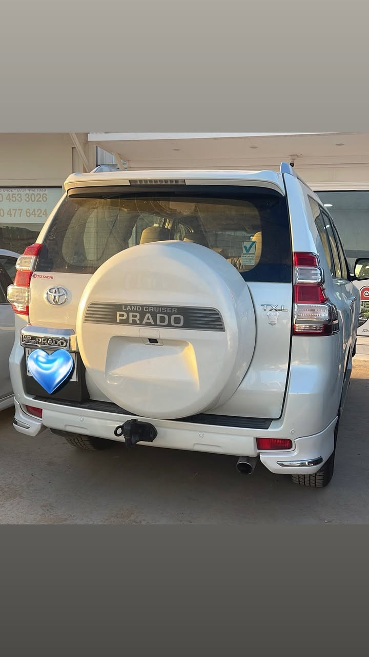 تويوتا برادو2017 فول مواصفات 
6 سلندر  فتحه لايت اسود زراكات لايت تشغيل عن بعد سيارة مكفوله كفاله عامه من صبغ و بارد حته دعاميات بشرط سعر (368) ورقه مجال بسيط رقم تلفون :
***********
بي واتساب
مكان أربيل
