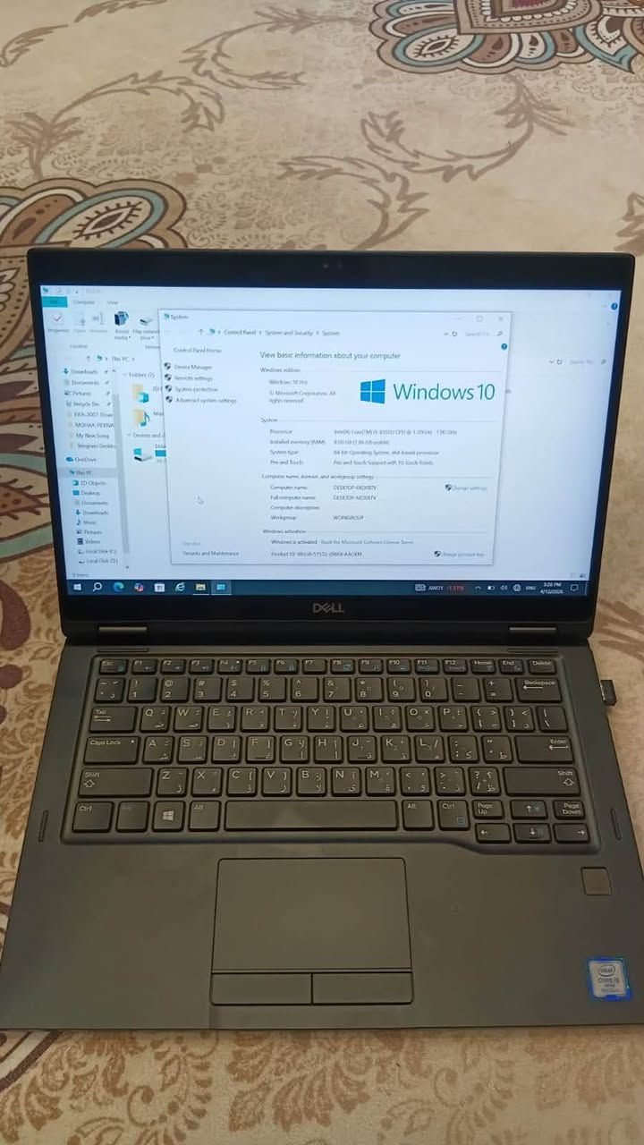 Core i5 جيل ثامن
نضافه 90%
شاشة لمس 
شاحنة تايب سي
وبطارية جديده 
مامفتوح ولاداخل تصليح ابد استخدام قليل للدراسه 

مكان ناصريه مركز  ***********
سعر 200 او مراوس ب ايباد
