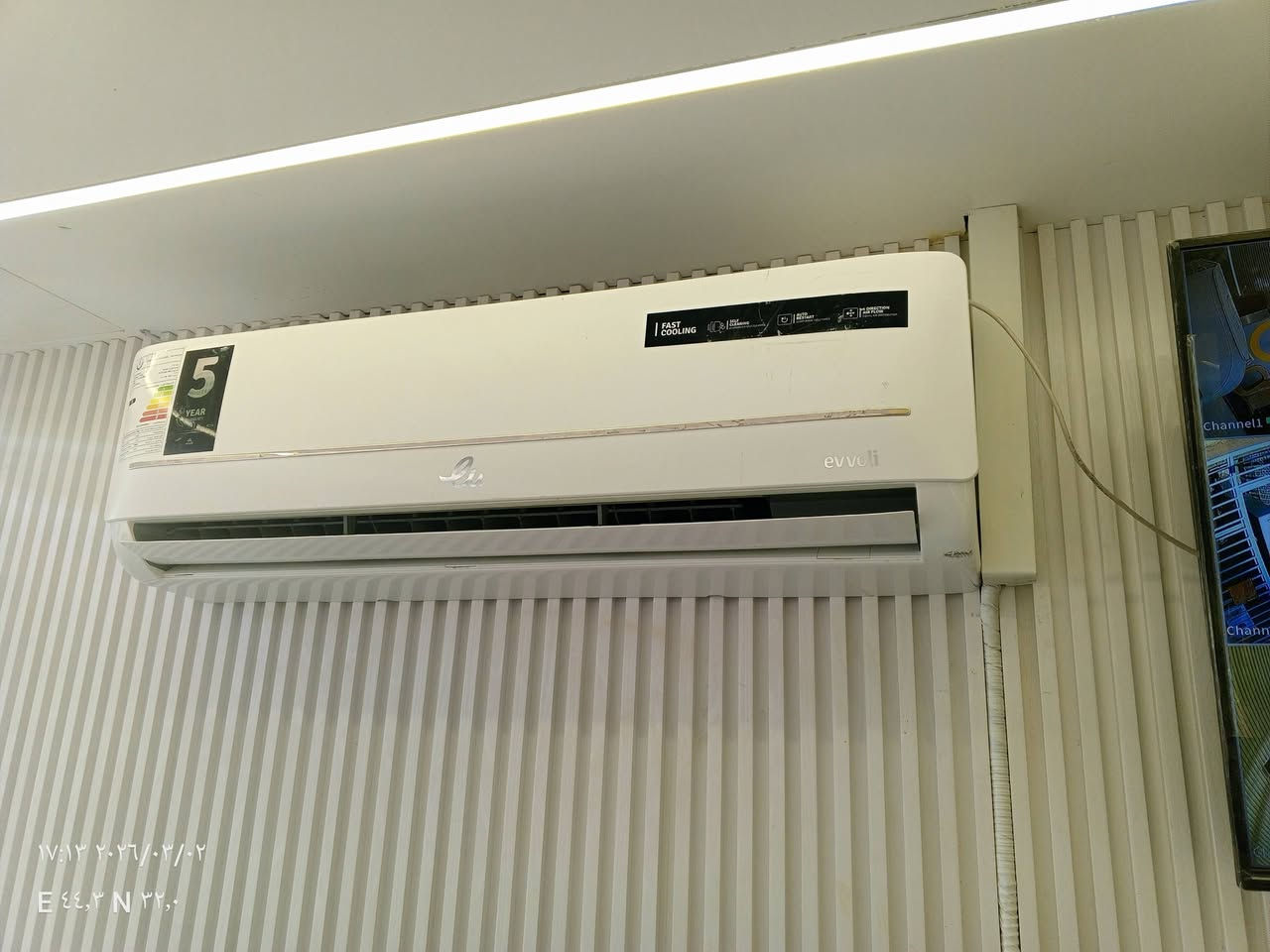 🤲 اللهم صل على محمد وال محمد 🤲
تم تنصيب سبلت evvoli مستعمل 
حجم . 2 طن 
ومن الله التوفيق أنشأالله 
*********** - *********** يوجد واتساب
