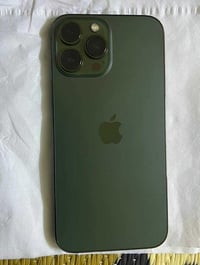 ايفون 13 برو ماكس لون زيتوني  نضافه 100/100 وتر بروف الجهاز ما مفتوح م...