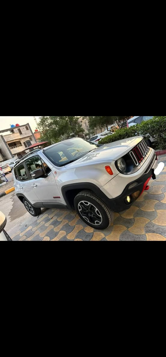 جيب رنكيد فئه ترايل هوك مديل 2018
سياره ماشيه 81 كيلو حادثه دعاميه فقط بدون ايرباك وشويه جملغ وبنيد بسمي سياره رقم بغداد ومكانه بغداد
سياره خير من الله مكينه كير خير من الله مدرايه دهن اصلي وبانزين محسن على طول
حداديه كله جديده 
سعر 130 وبيه مجال
رقمي ***********
