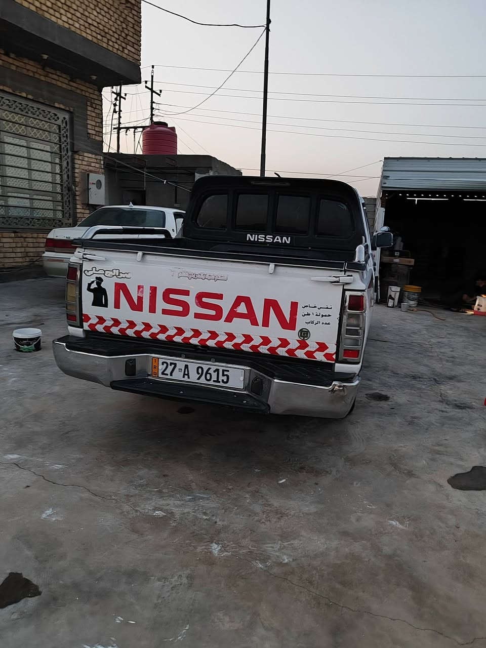 سلام عليكم بيكم نيسان 2013 سياره مكفوله.  سياره حلوه باب طين كشن منفصل  رقم نكليزي سعر 140 وبيه مجال مكان ناصريه سيد دخيل  *********** رقم
