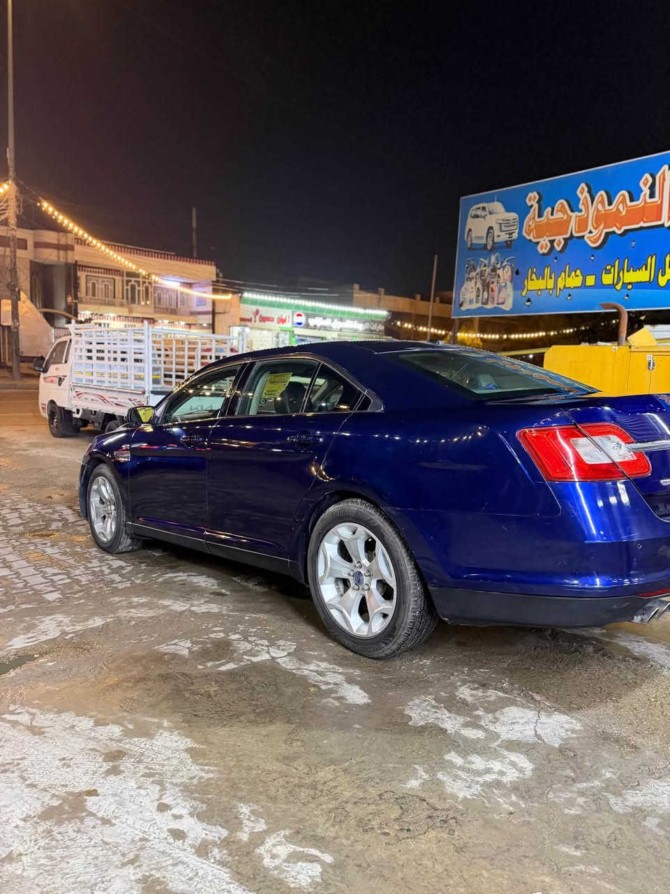 سلام عليكم
فورد تورس 2011 فول مواصفات 
رقم انكليزي سنوية لل2028
مكينة 3500 
V6
مبدل جاملغ وبنيد بدون دواخل 
مكينة مبدلة جديد 
تبريد شغال 
سيارة عليها ادامة كامله 
تايرات تخم جديدة 
باتري جديد 
كهربائيات كلها شغالة 
مواصفاتها فتحه بصمة فول تحكمات ستيرن 
سستم صوت سوني 
شفتات ب الستيرن 
كشنات جلد 
كشن كهرباء 
عليها دوشكه جديدة 
صدر امامي جديد 
وصدر خلفي جديد ب الكامل 
سيارة بدون نقص كامله 
سيارة ب اسمي 
مكان بغداد 
سعر ٩٥
تواصل ع الرقم ***********
