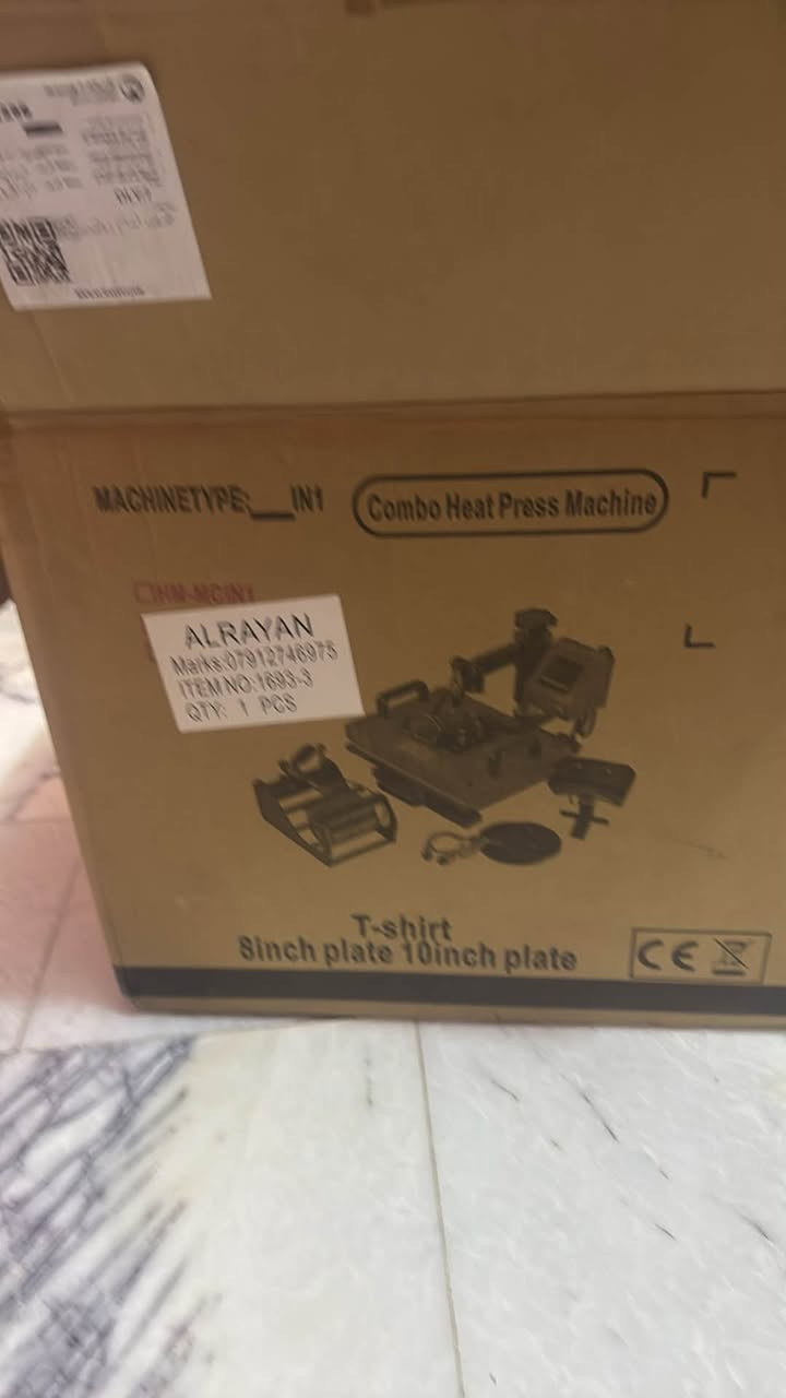 مكبس حراري للبيع نظيف جداً استعمال مرتين فقط بعده بالكارتون


**إذا كنت صاحب هذا الإعلان وتريد حذفه لأي سبب، رجاءا أرسل رسالة إلى الدعم الفني**