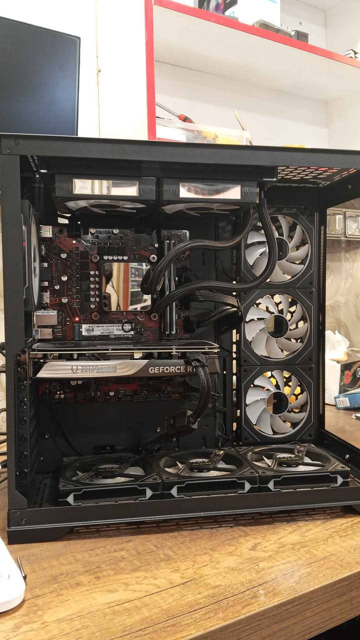 CPU: core i7 12700kf
ram : 32gb ddr5  Rip jaws M5RGB
MB : Asus ddr5
GPU : RTX 4070 SUPER ZOTAC 2X FAN
HARD SSD : 1tb team group
1tb hdd
cooler lquid 2x fan
case : AOUSOR 7x fan أربيل, العراق


**إذا كنت صاحب هذا الإعلان وتريد حذفه لأي سبب، رجاءا أرسل رسالة إلى الدعم الفني**