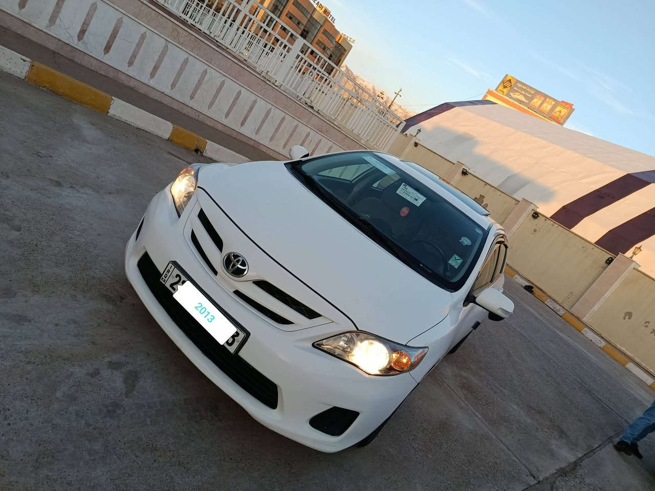 كرولا أمريكي رقم اربيل موديل 2013 فول مواصفات  بصمه سلايت رقم سنويه هزاه جديد لي 29 تريد تحويل وكلا بشرط ماشيه 148 كير محرك بشرط بدون تعديل بارد بس بيه  جول باب شبره كارت مكان سيارة عقره تلفون***********سعر 155
