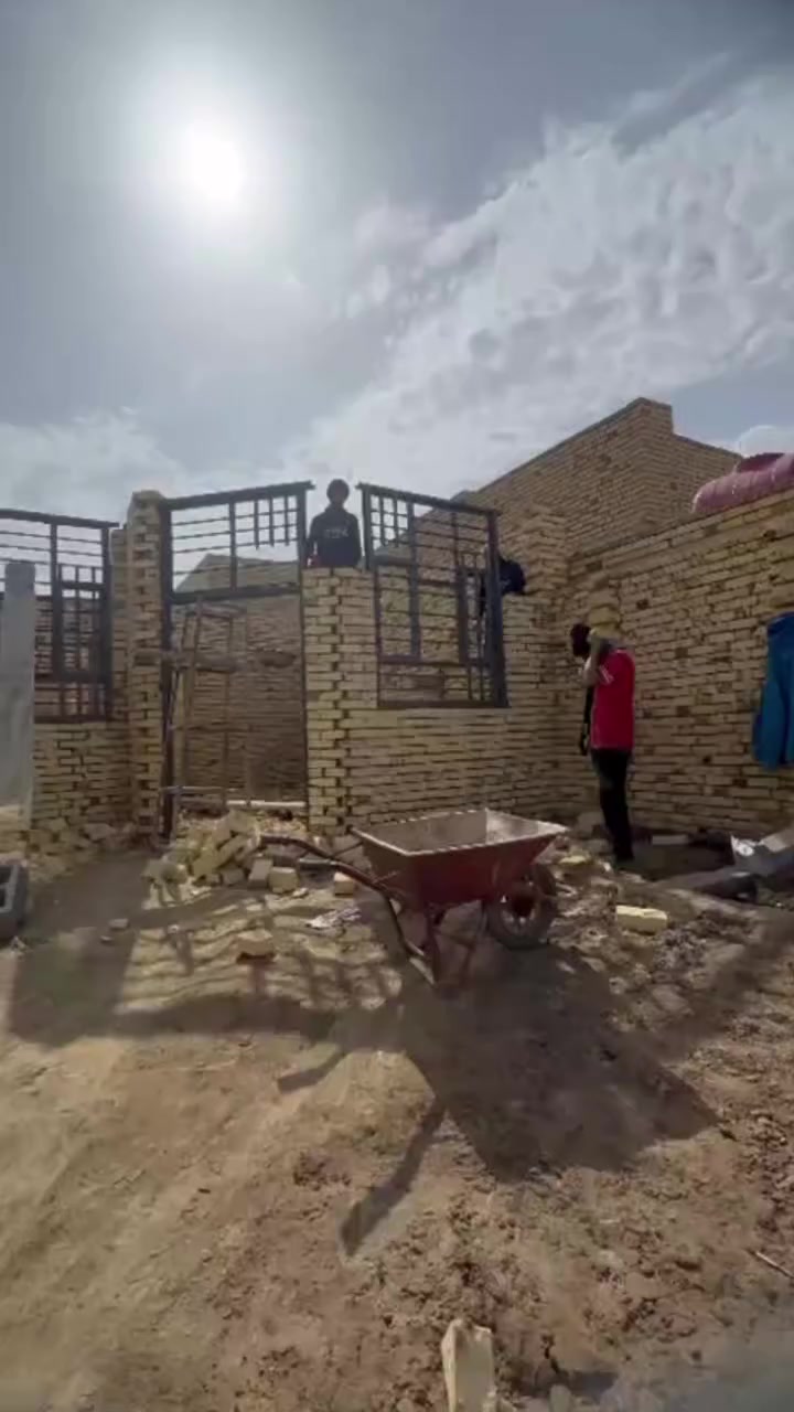 السلام عليكم جزء من اعمالنا ينال اعجابكم باشراف مهندس واسعار مناسبة اقصاد او اسكان  بناء  ***********
