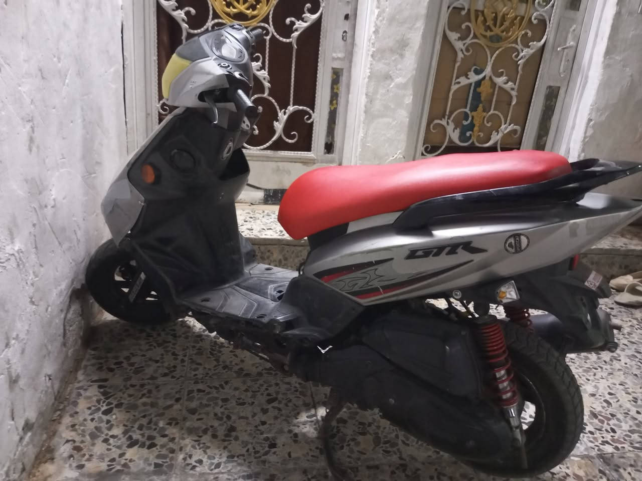 سلام عليكم دراجه جيتي ار مكينه مكفولاء دراجء حلاوء سعره 550بيه مجال مكاني بغداد كمالايه رقم *********** بي واساب
