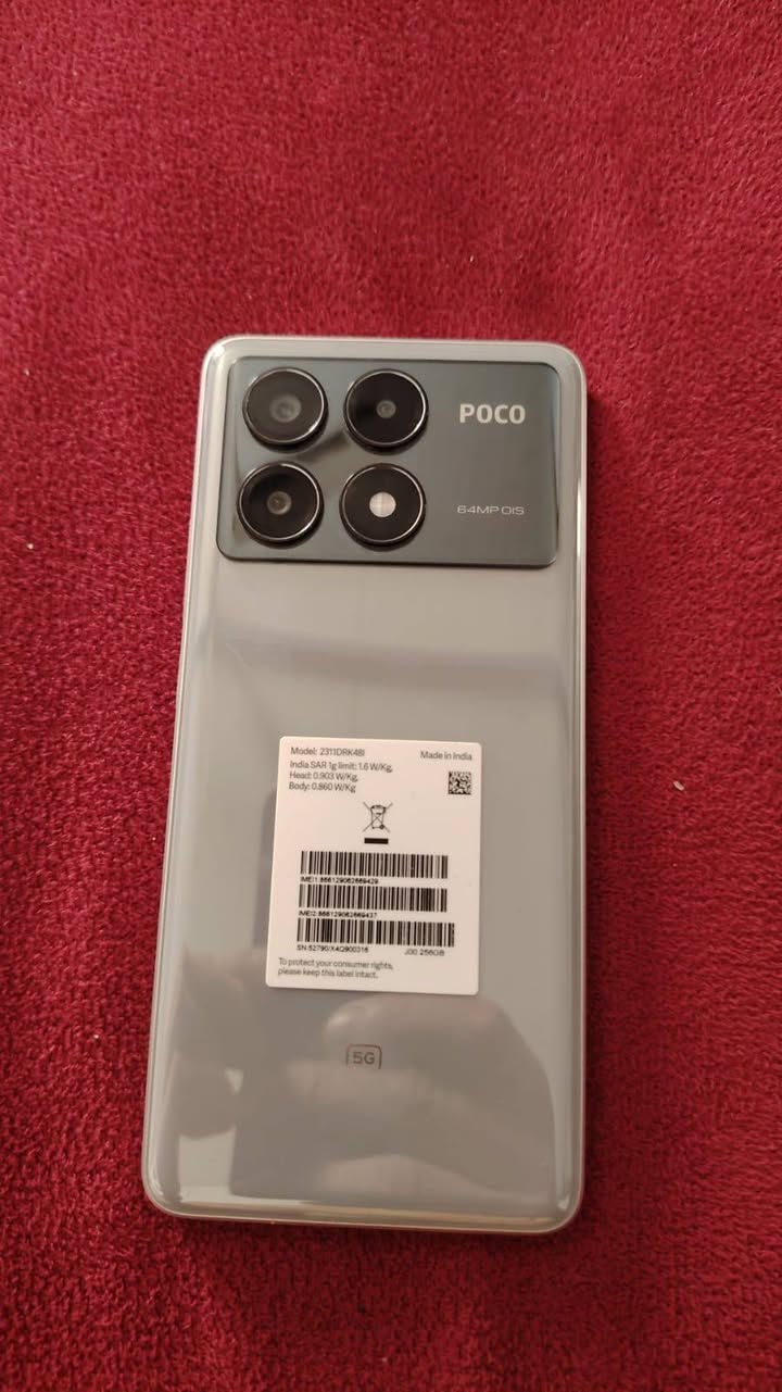 السلام عليكم عند هذا الجهاز نظيف اغراضه كامله ما مصلح شخط واحد ما بيه جهاز نظيف كلش لاكره 256 مكانب الزعفرانيه سعر 300 والعده جهاز مراوس


**إذا كنت صاحب هذا الإعلان وتريد حذفه لأي سبب، رجاءا أرسل رسالة إلى الدعم الفني**