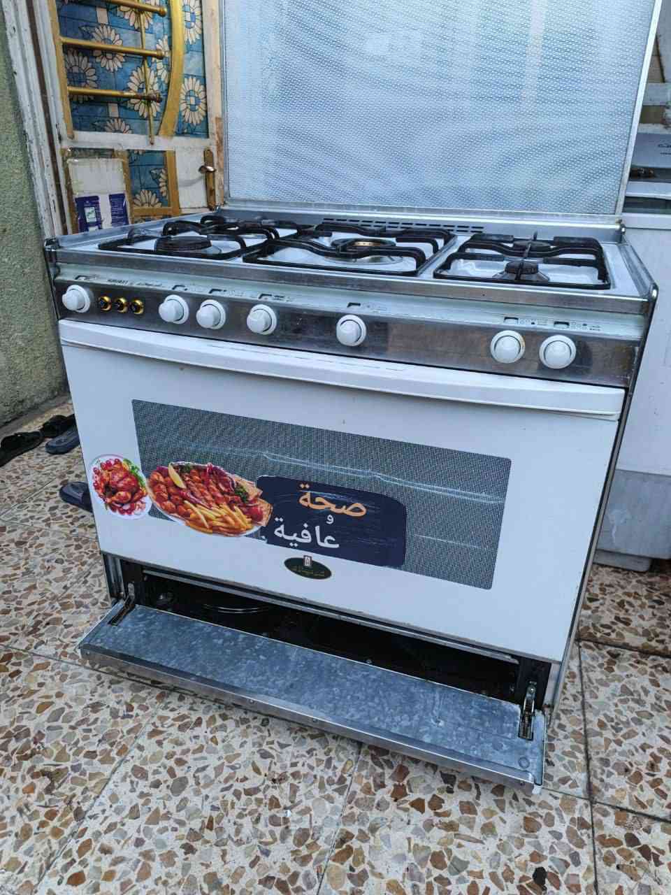 بسعر مناسب جدا او مراوس 
كريازي مصري باب اول قبق جام مستخدم قليل كل شغال جداحات شوايه كهربائية كلوب داخلي افران فوك جوه
استفسار واتساب ***********
