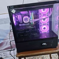 معالج r77800x3 مبرد مائي 360 g  کرت شاشه RTX 5060    رامات Addlink Add...