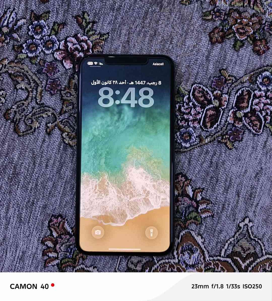 السلام عليكم ايفون 11برو ماكس الون اسود جهاز مكفول بلادي وتر بروف مادخل صيانه مكفول من الخدوش والشخوط ذكرته256بطارية89 السعر 475بي مجال بسيط
الي يريدة خل يرسلني وتساب***********عنواني بغداد حي العلام بس بيع
