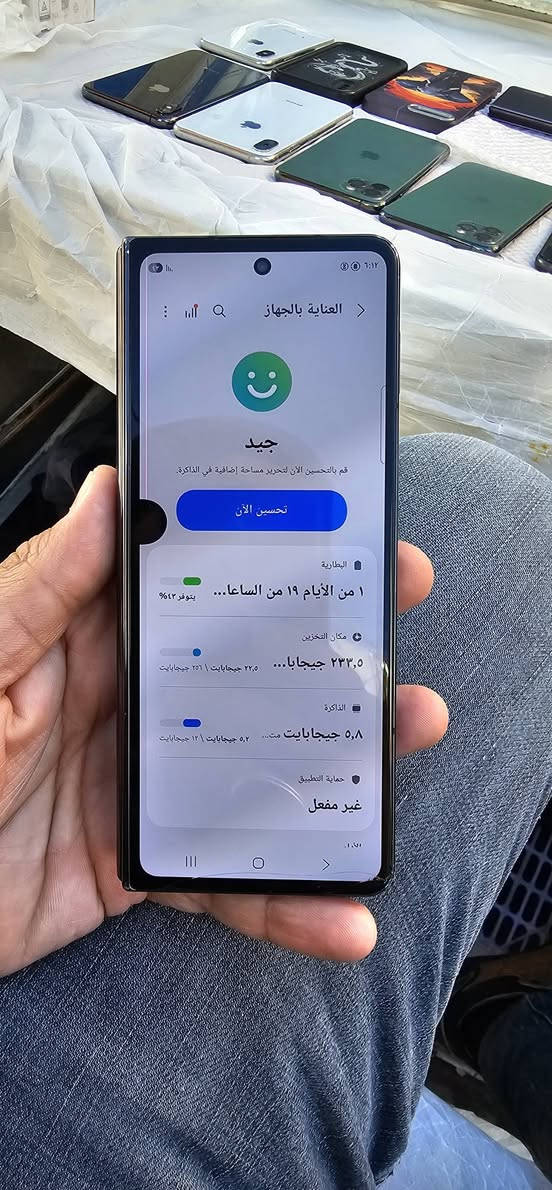 زي فولد4 .٢٥٦ ،رام ١٢ دبل سيم
فول فقط نقه بل شاشه لاماميه واضخه شاري يتصل (***********) كركوك, العراق
