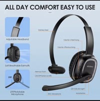 سماعة لاسلكية • إلغاء الضوضاء • ٥٠ ساعة