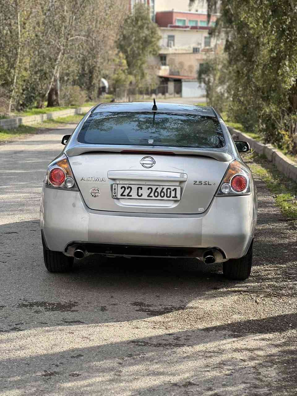 سڵاوی خواتان لێبێت  ماشاالڵە
نیسان ئاڵتیما مۆدێل 2009ئۆتۆماتیك  بێ بۆیاخ بێ دەعم و لێدراو گێڕو مەکینەی بەشەرت بێ عەیب 250 دینار مەسرەفی تیا نییە بێ تەقەو ڕەقە  کاڵ بونەوەی نییە سەیارەکە  ڕەقمی تازە سەنەوی (٣)مانگی ماوە   تحدید سرعە ئاوێنە کارەبای شاشە ئایپاد چوار  جام کارەبا بانسی تازە گۆڕاوە تایەو ویلی تازە  سەیارەکە بێ عەیبە ماڵی دۆستە ئی مەعرەز نییە  تکایە گەر مشتەری نییت با سەری یەکتر نە هێشێنین .. شوین قەزای دوکان /ژ.م /***********
*********** دخان, السليمانية
