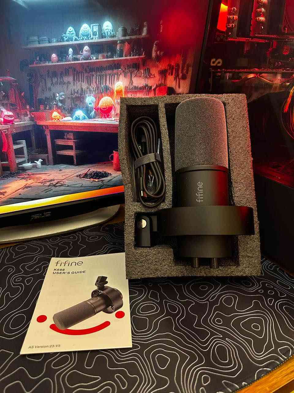 مايك كيمنك fifine k688 الغني عن التعريف
جديد غير مستعمل
يوجد توصيل لجميع محافظات العراق
*********** بغداد, العراق
