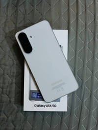 موبايل Samsung A56 ذاكره 256 عشوائية 12 بطاريه 5000 كلش نضيف أخو الجدي...