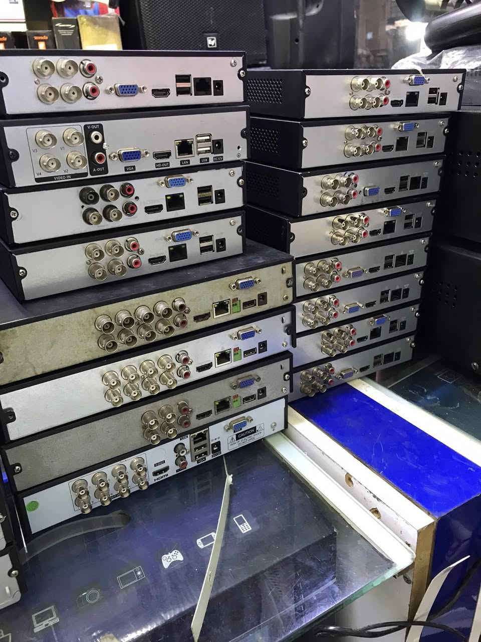 اجهزه NVR. XVR. DVR  نوع داهوا الاصلي توصيل موجود افحص امام ***********
