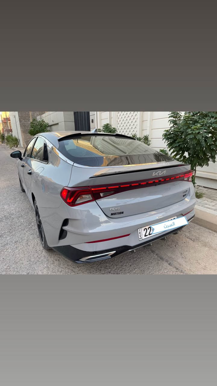 كيا K5 موديل 2022  اسمنيتي مواصفات GTلاين فول مواصفات عداالبانوراما بصمة كراسي جلد كهرباء كشنات تدفئة 5وضعيات قيادة ويل كب رياضي قيادة ذاتيه توقف ذاتي رادارات جانبيه  ورادار امامي اوتو ستوب كير ٨سرعات دبل كلج محرك 1600 تيربو السيارة جاهزة وما بيه نقص اي شي محرك كير كفالة بلادي شركة تبريد ثلج رقم اربيل الدولي هزة ورقم وسنوية كولة جديد السيارة حادثة جاملغ وبنيد بدون دواخل شاصي وراديترات بلادي مملعوب بيهن مكاني كربلاء *********** كربلاء, العراق
